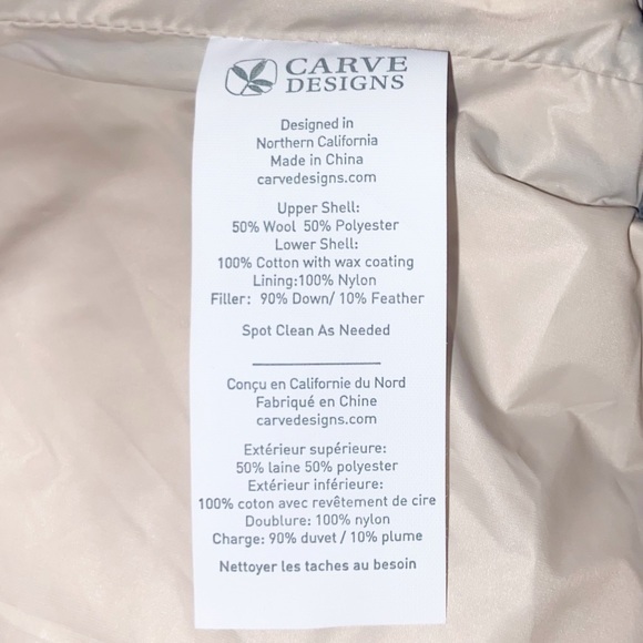 Carve Designs Gray and Green Vest - Picture 5 of 8